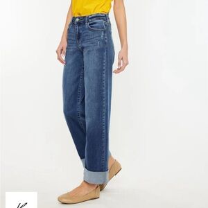 Ivanna Essentials High Rise Wide Leg Jeans Size 26